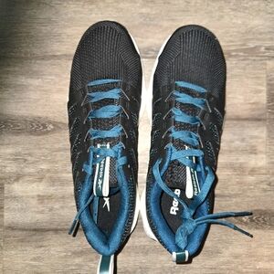Reebok Women Blue RB314 Fusion Flexweave Safety Toe Athletic‎ Work Shoe Size 12M